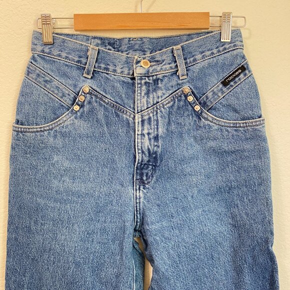 Vintage 90s Rockies Western High Rise Jeans Large - Picture 3 of 9